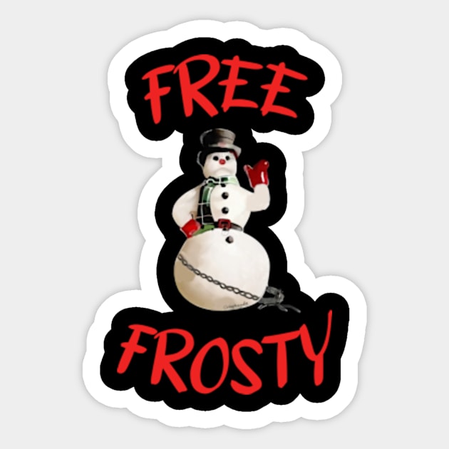 Free Frosty Christmas with the Xmas Kranks Sticker by davidhedrick